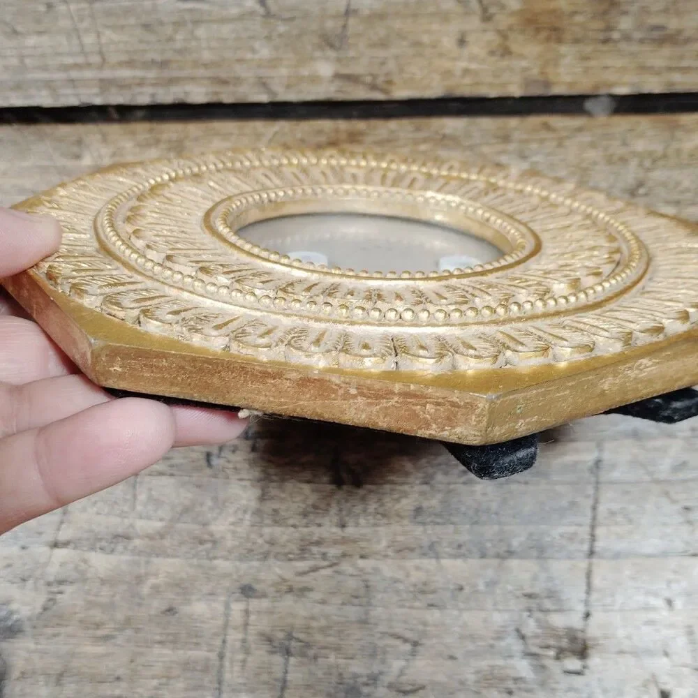 Vintage Gold Gilt Small Frame 6.25